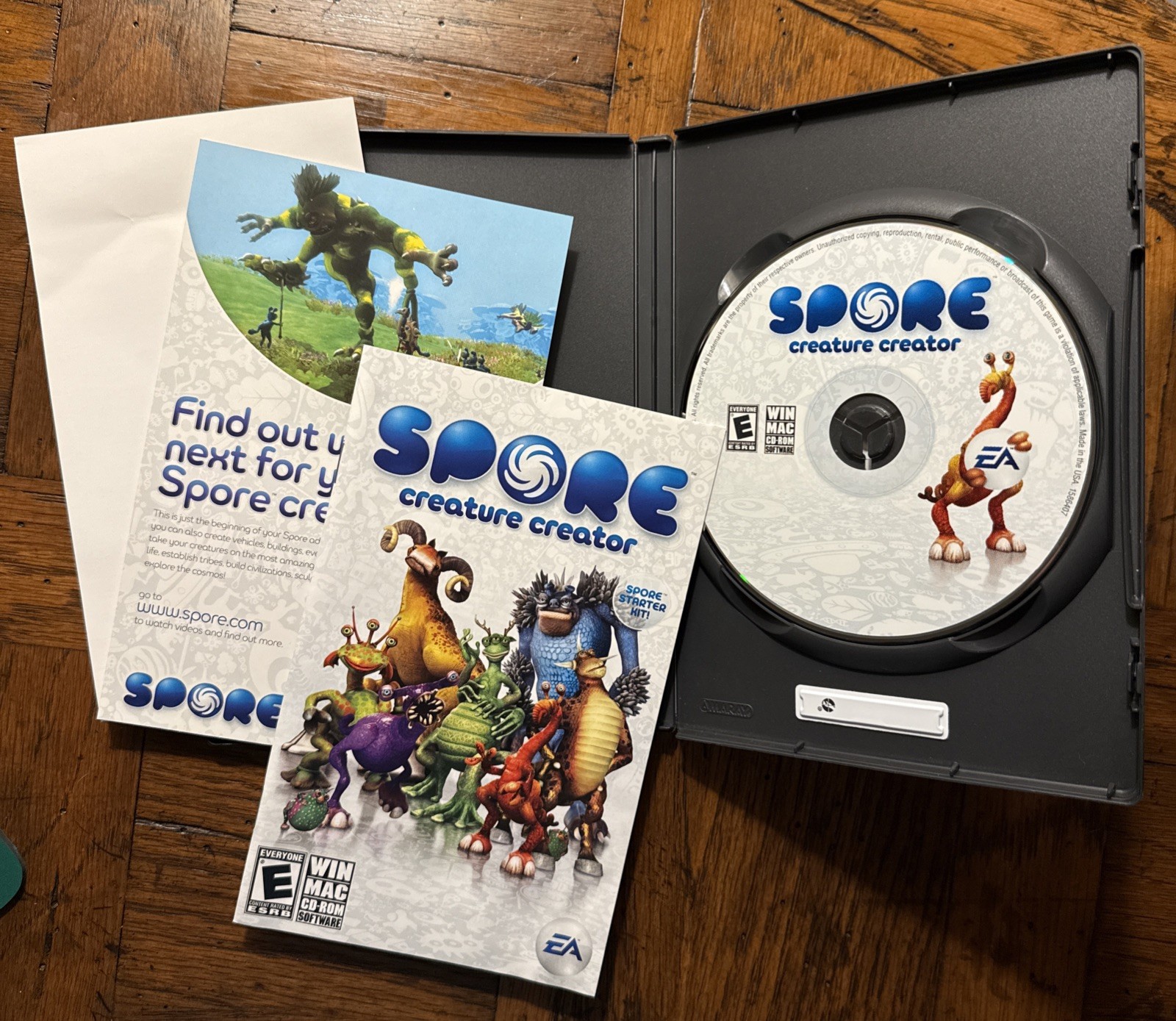 Spore Creature Creator (Windows/Mac, 2008) CIB