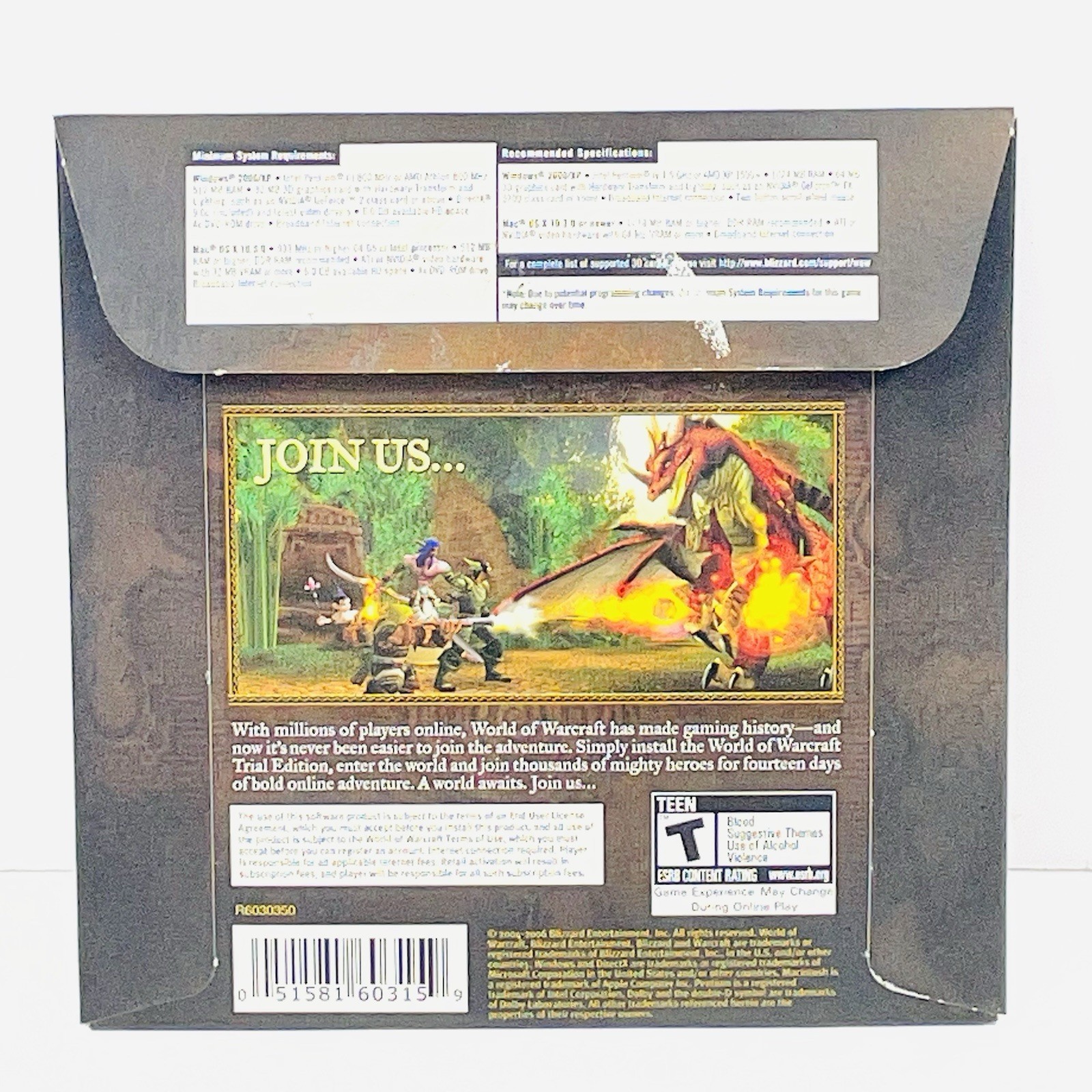 World of Warcraft 14 Day Trial Edition DVD-ROM