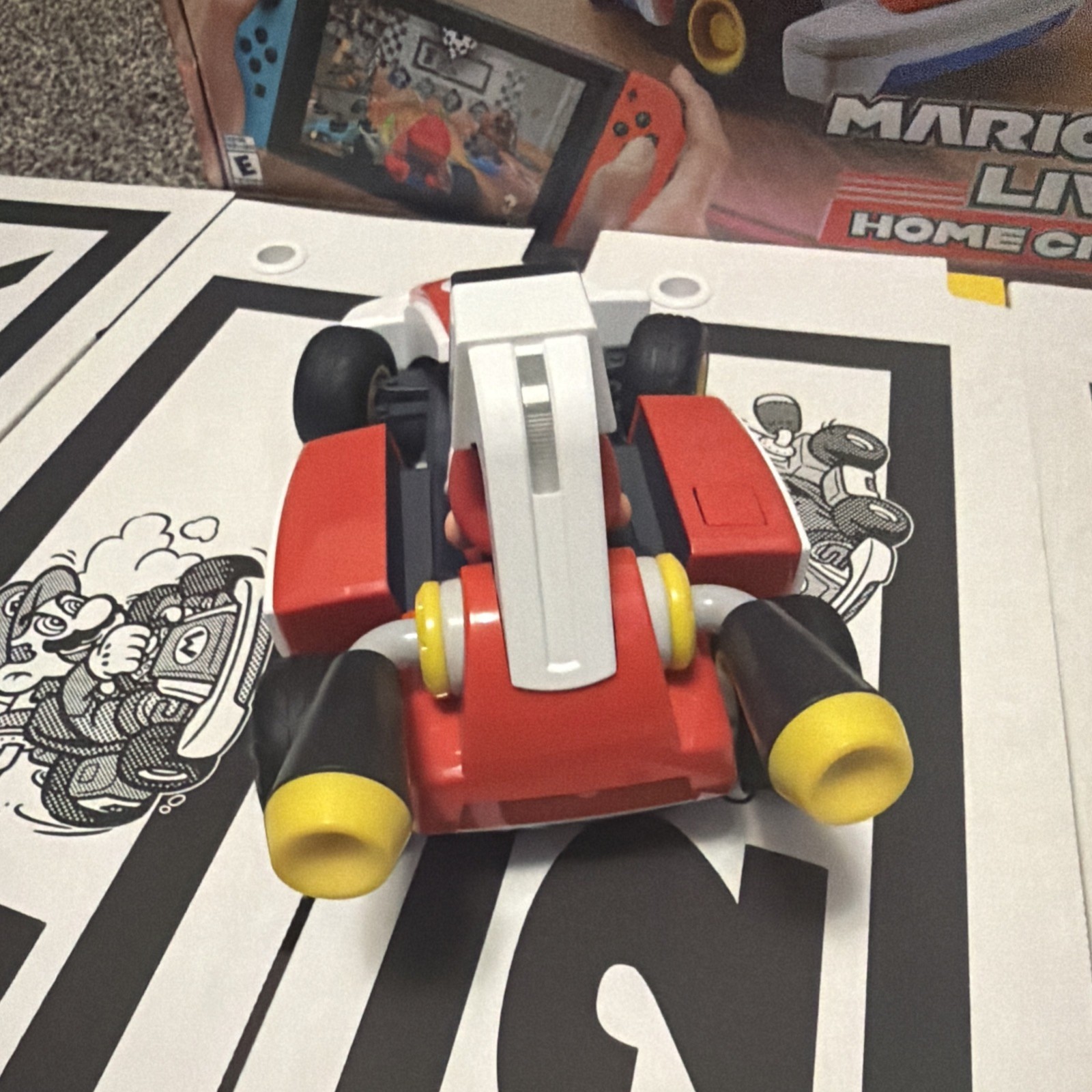Mario Kart Live: Home Circuit -Mario Set – All Items Included