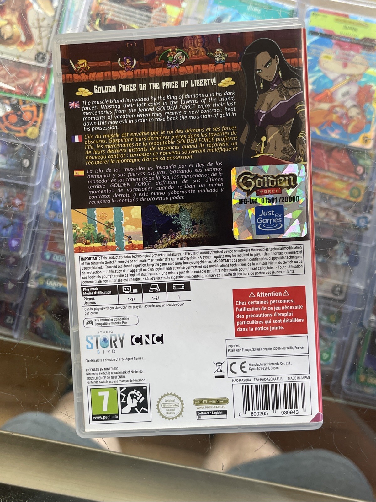 Golden Force Nintendo Switch – EU Release #01501/20000