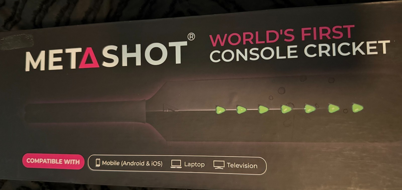 MetaShot Smart Bat + TV Connector Android/iOS/Windows – Works on all TVs NEW