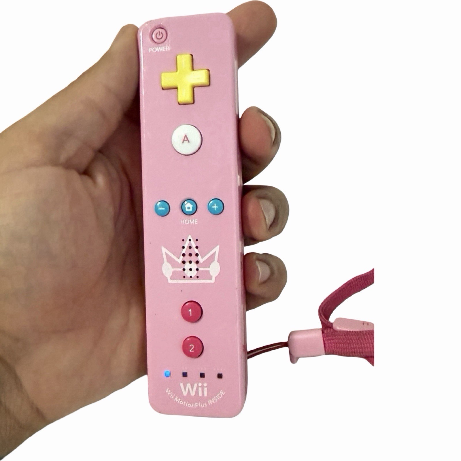 OEM Nintendo Wii Remote Princess Peach Pink Controller RVL-036, Tested READ