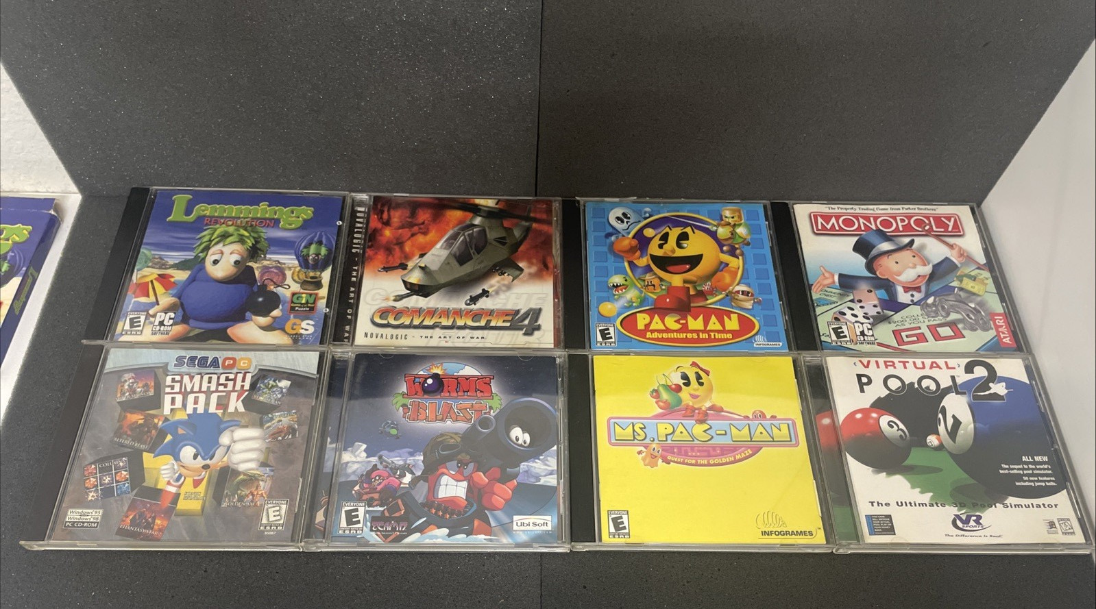 Wholesale Lot of 62 PC Games 2000’s Y2K 1990s- Most Discs in great shape!