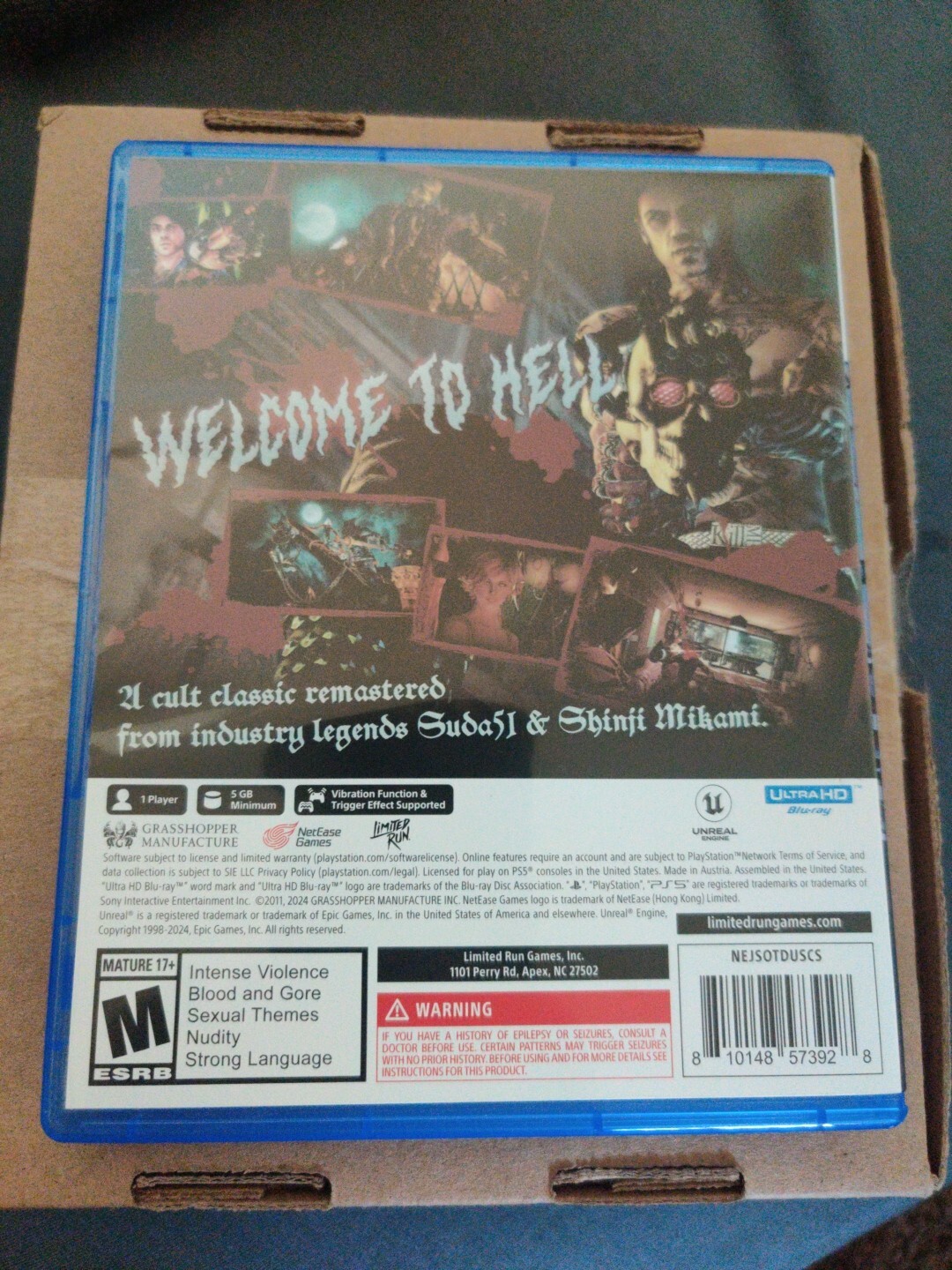 Shadows of the Damned: Hella Remastered (Sony Playstation 5 PS5, 2024)
