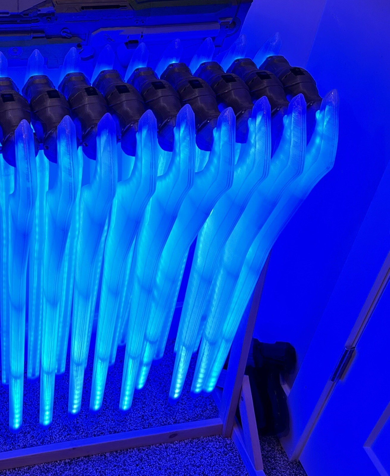 Assembled Energy Sword w LEDs Like The One In The Halo Series, 3d print, Cosplay