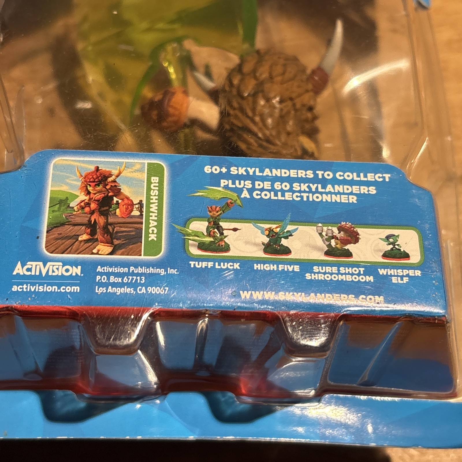 Skylanders Trap Team Tech Trap Master BUSHWHACK New Box Damage Free Post