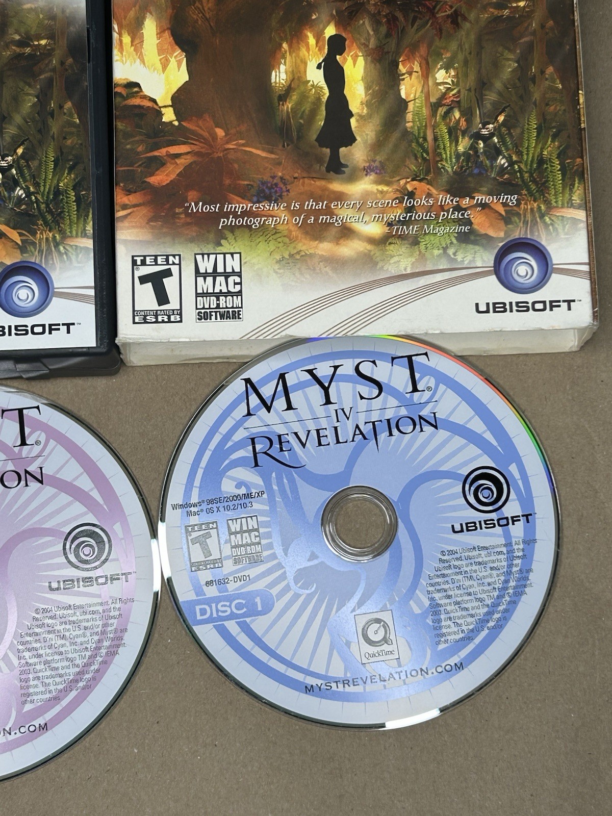 Ubisoft Myst IV: Revelation Windows/Mac Manual Included T NTSC-U/C 2004