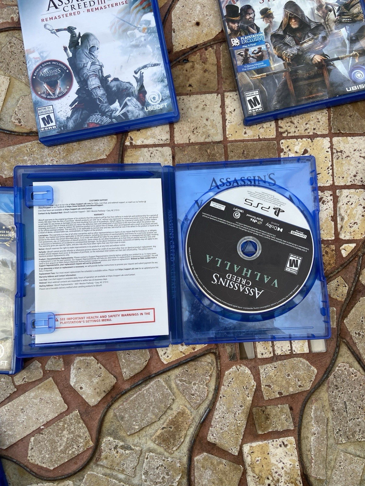 Assassin’s Creed PS4 PS5 Lot AC3 Syndicate Origins Odyssey Valhalla Tested