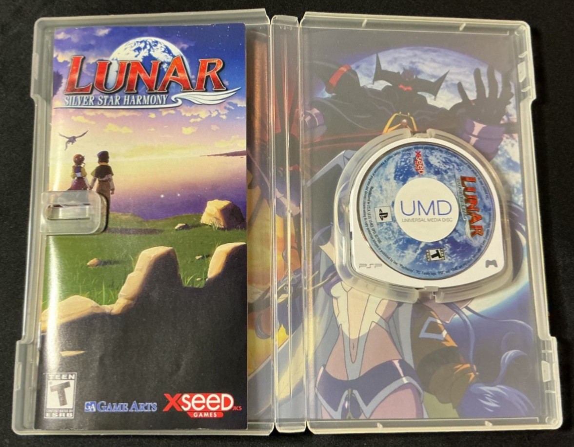 **PSP Lunar: Silver Star Harmony Limited Edition-Free Shipping **