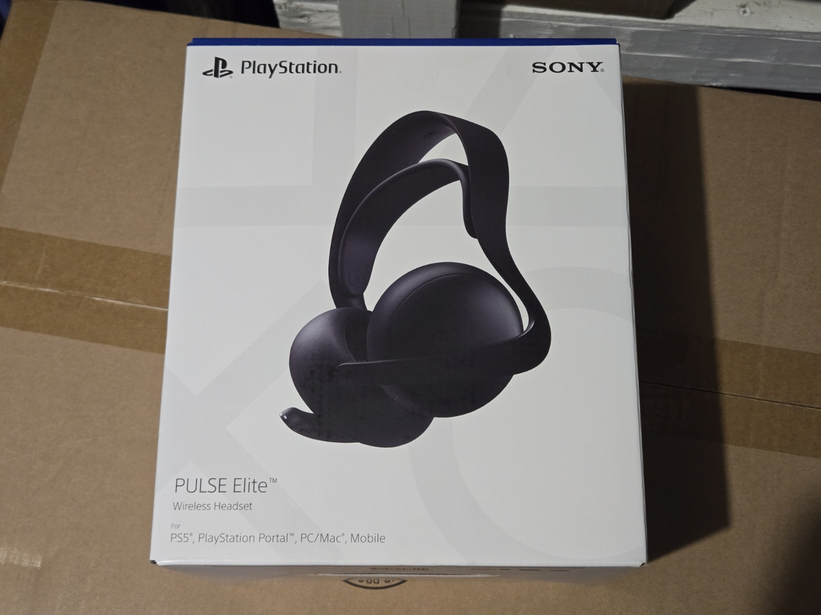 BLACK Sony PlayStation 5 Pulse Elite Wireless Gaming Headset – BLACK