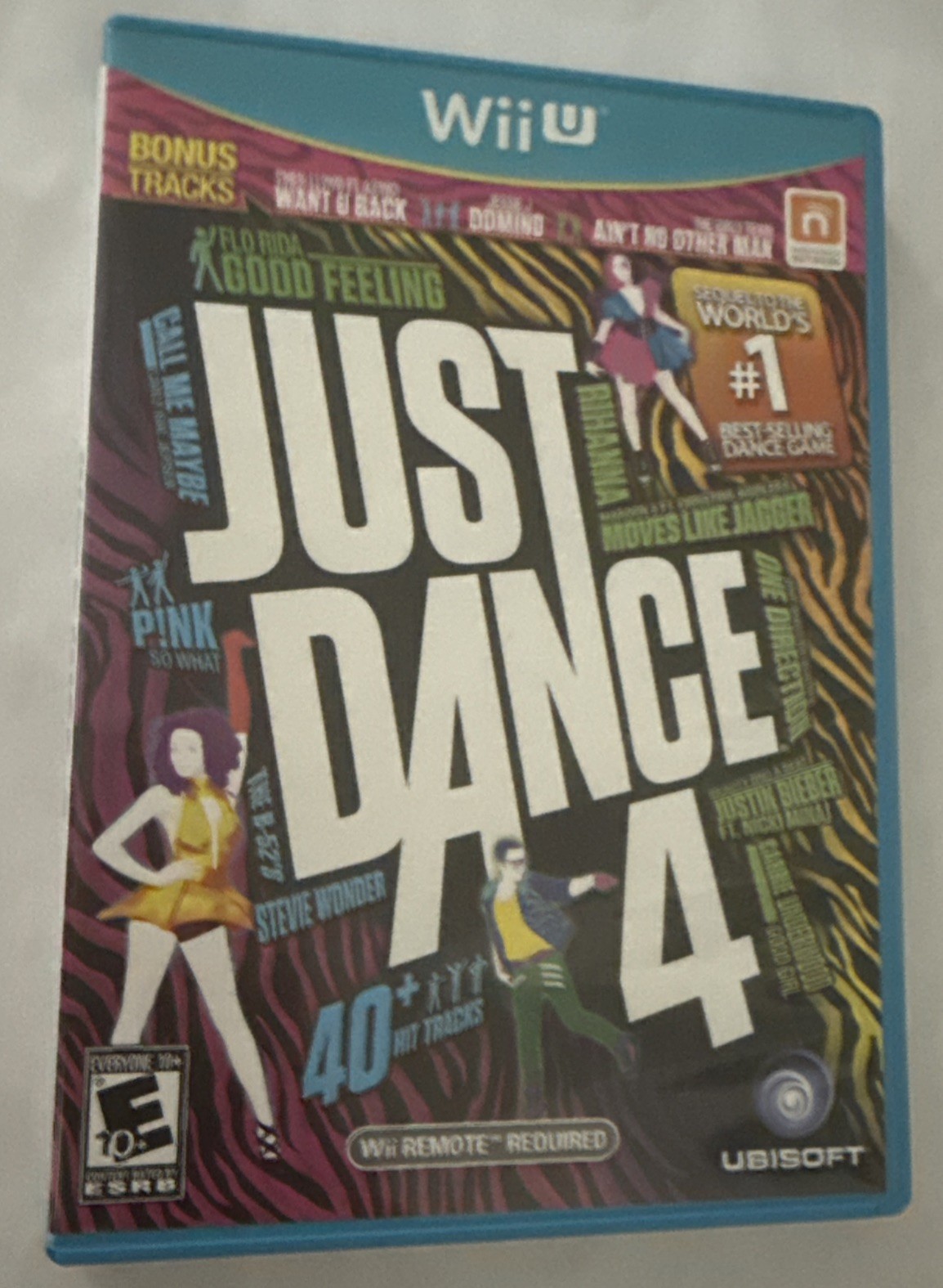 Just Dance 4 Nintendo Wii U 2012 Music Dance Game