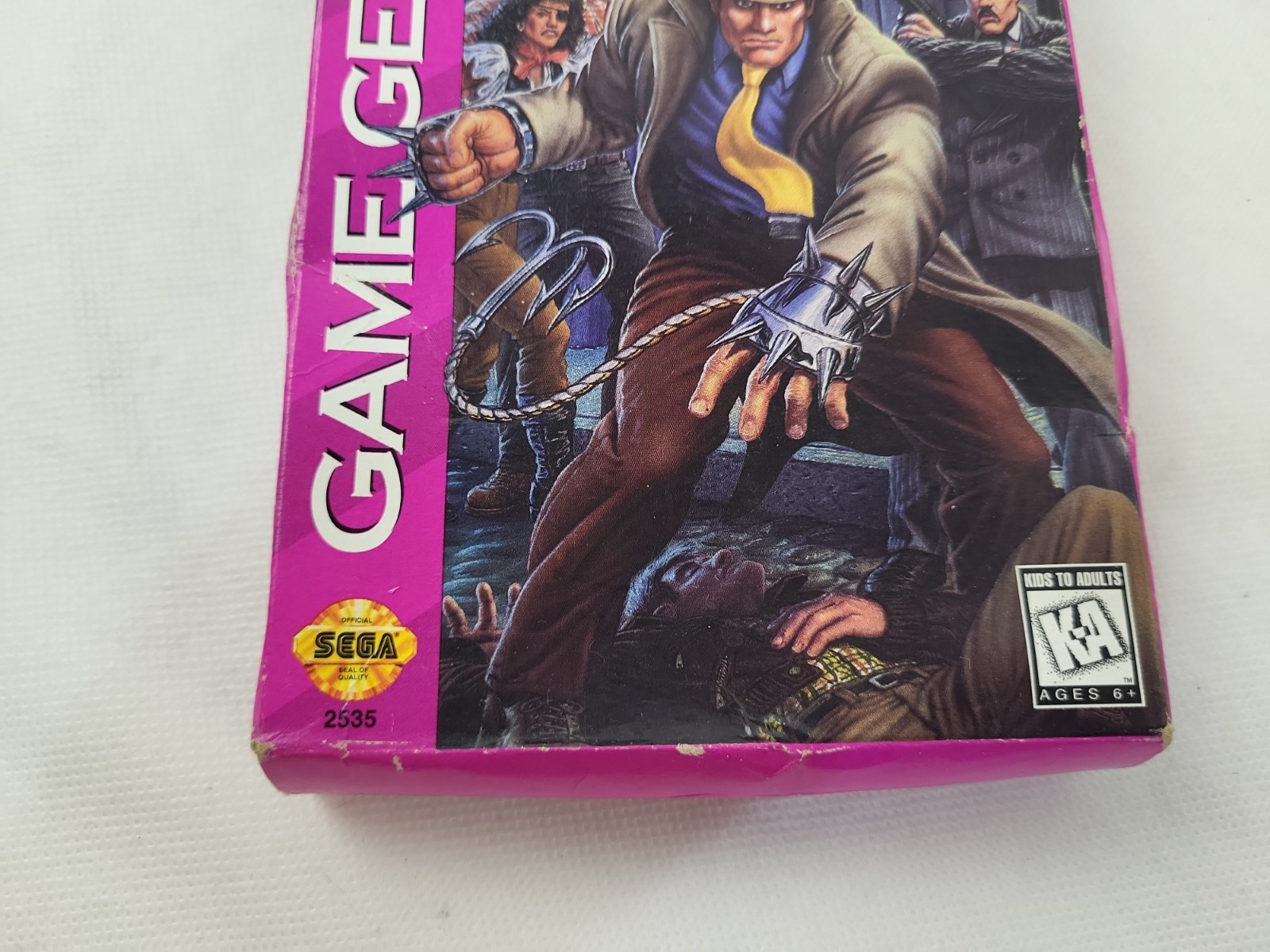 Chicago Syndicate Sega Game Gear 100% CIB W/ Manual & Inserts Read Description