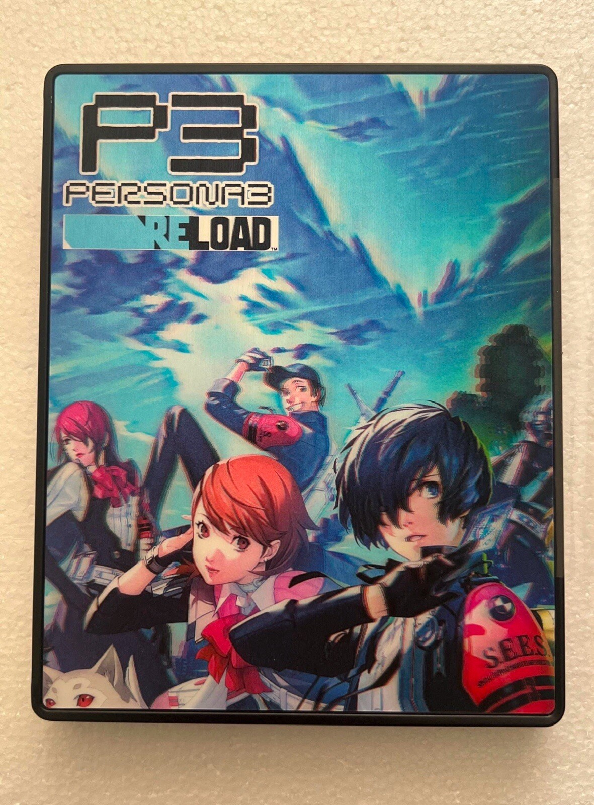 P3 Persona 3 Reload Steelup collector case with 3D card PS4/PS5/Xbox (No Game)