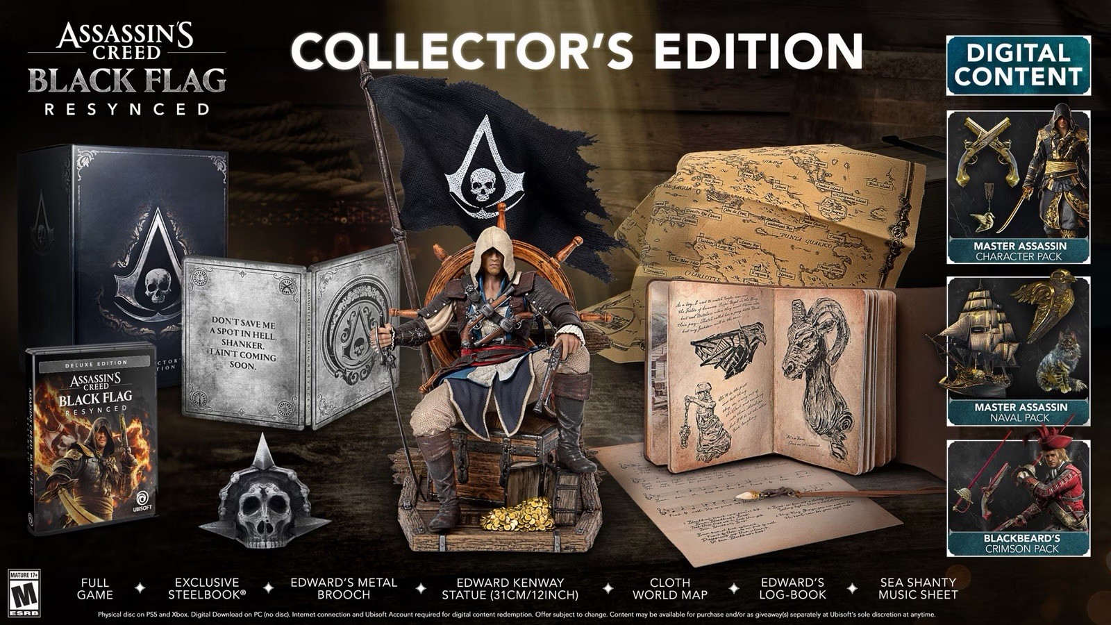 Assassin’s Creed Black Flag Resynced Collector’s Edition PS5