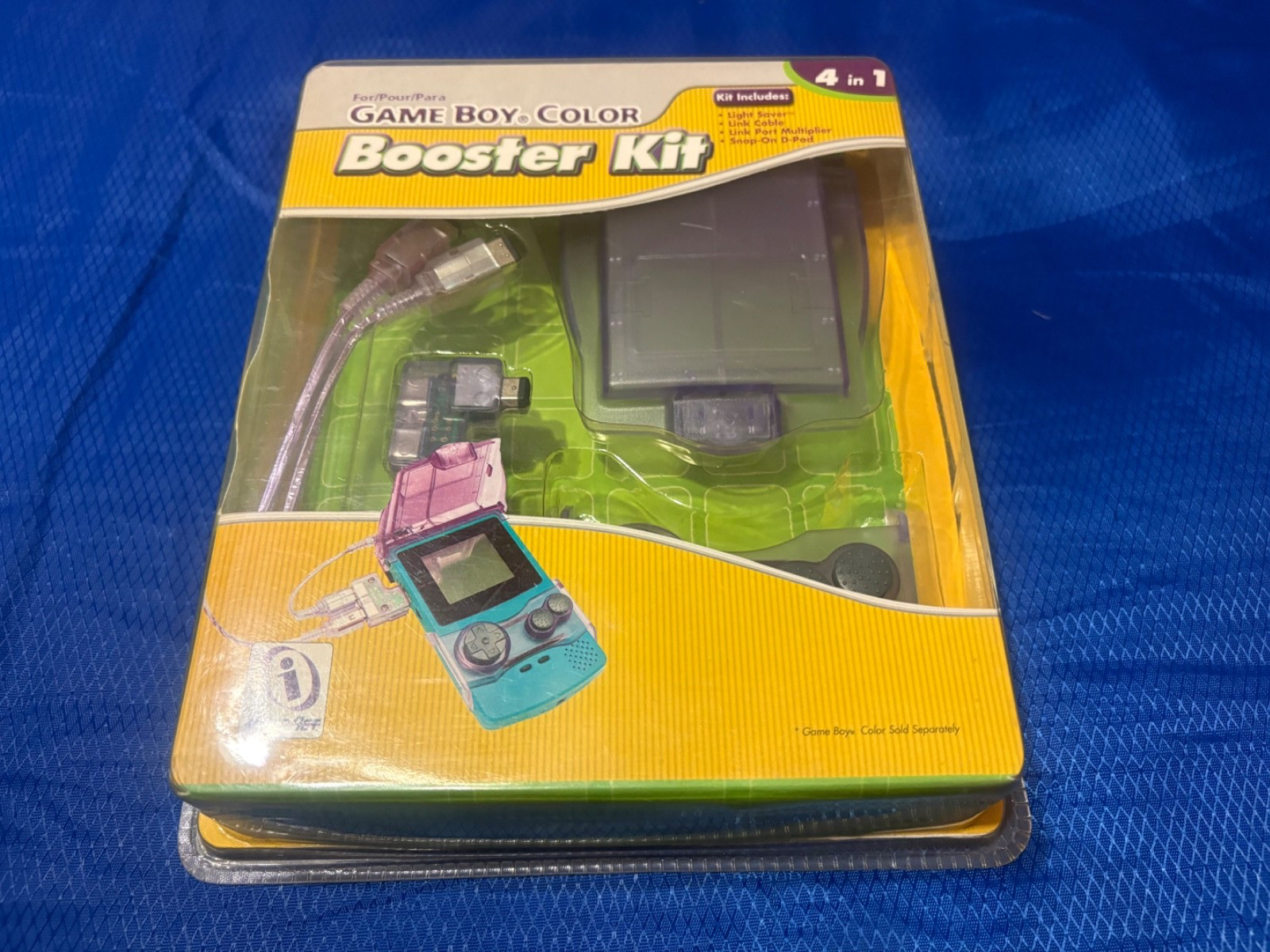 Interact Nintendo Gameboy Color 4 in 1 2001 Booster Kit Accessories. New