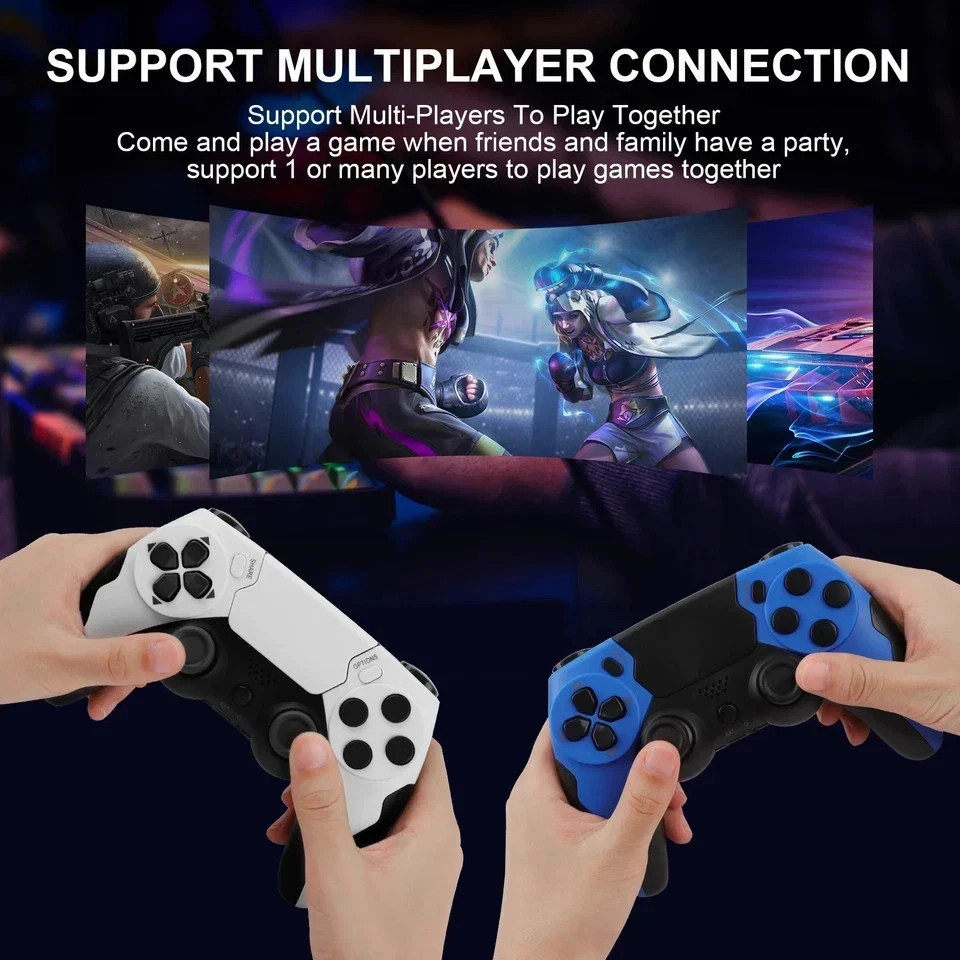 NEW Wireless Controller for PS4 PS3 PC Bluetooth Gamepad with 6-Axis Gyro Motion