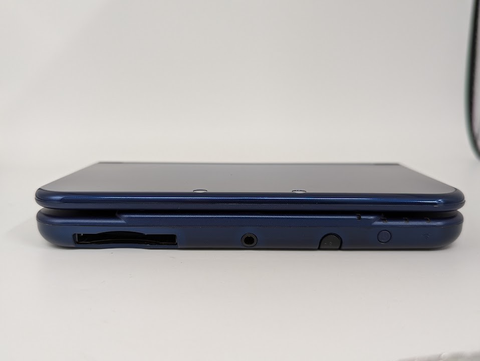 B327 Nintendo new 3DS LL XL console Metallic Blue Japan w/pen fx