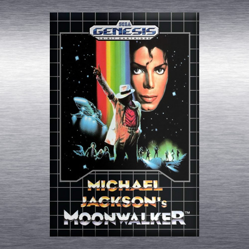 Michael Jackson’s Moonwalker Video Game Box Art *Genesis* High Quality Magnet