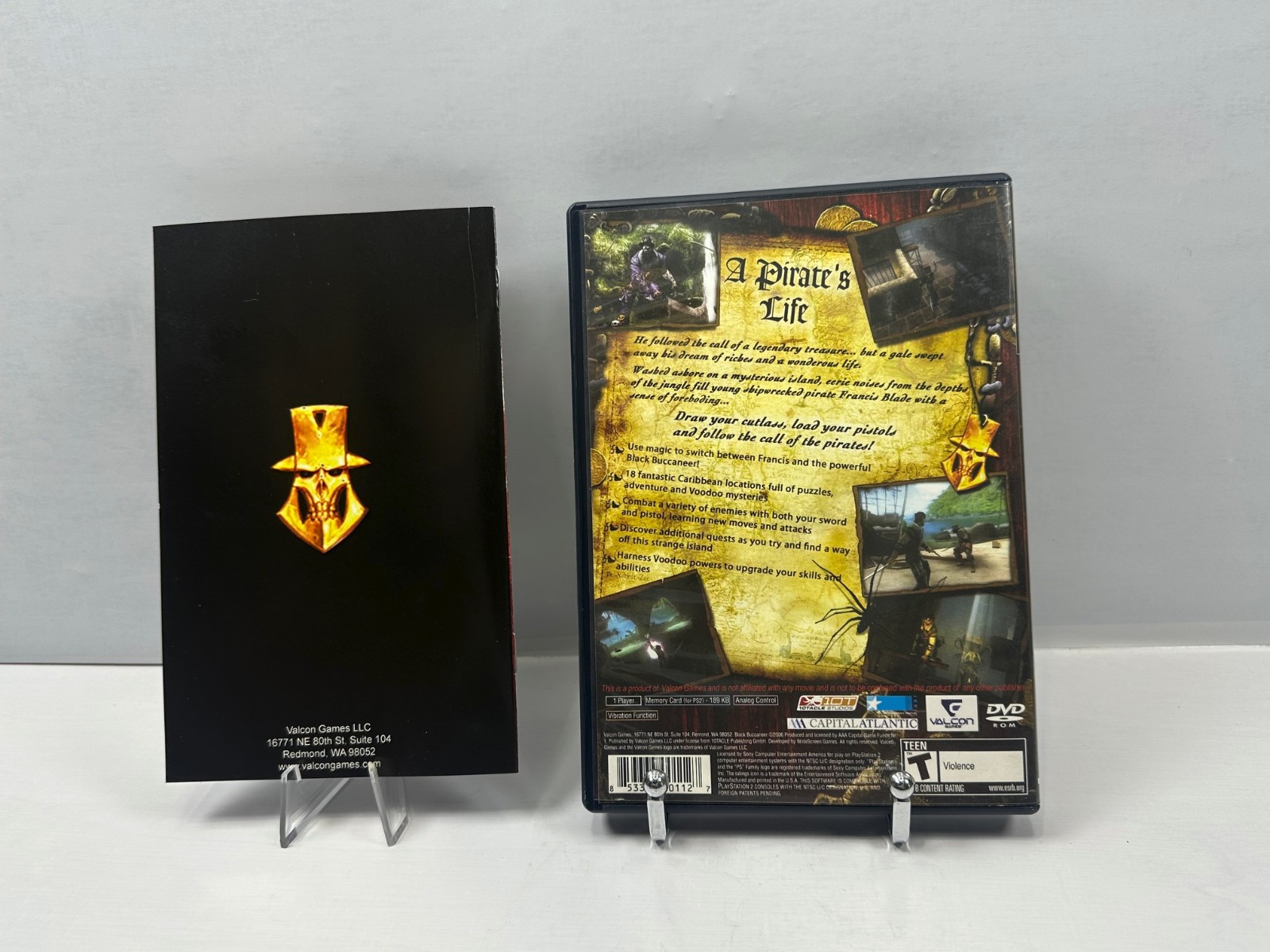 Pirates Legend of the Black Buccaneer PS2 PlayStation 2 Complete CIB Tested