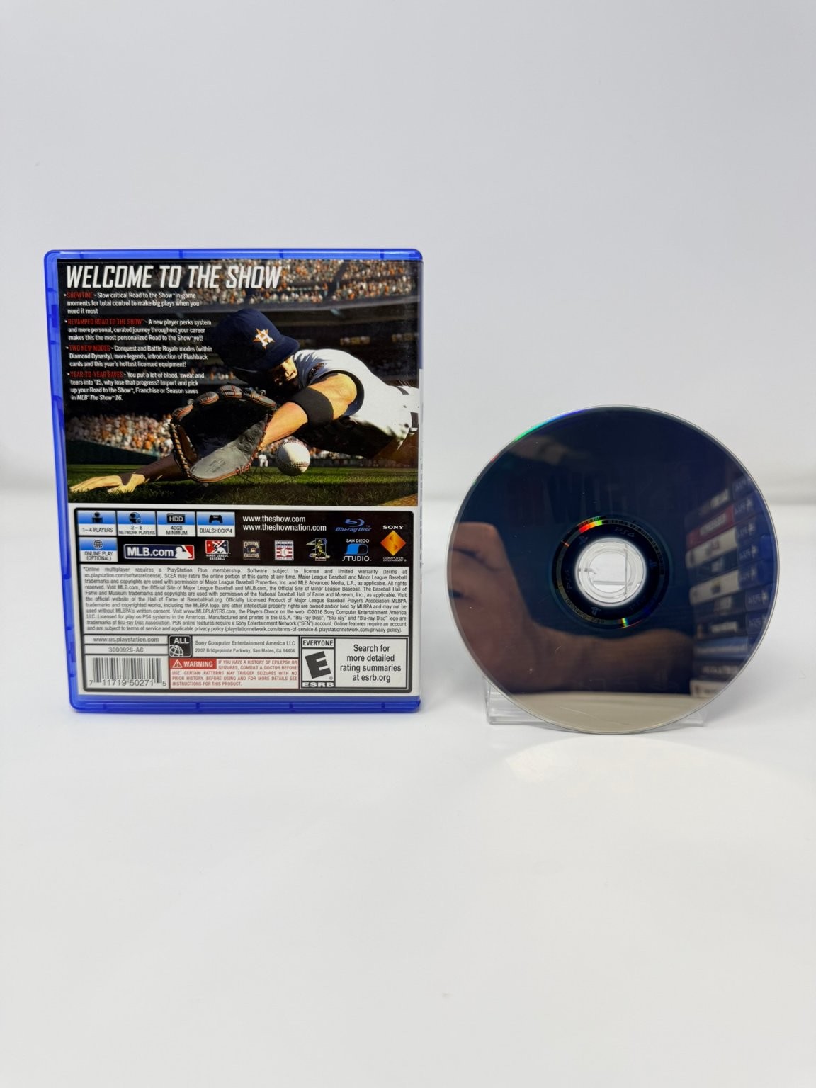 MLB The Show 16 PS4 Video Game Baseball Sports Tested
