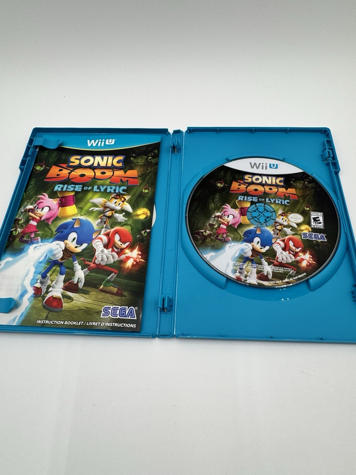 Sega Sonic Boom: Rise Of Lyric Nintendo Wii U Complete CIB