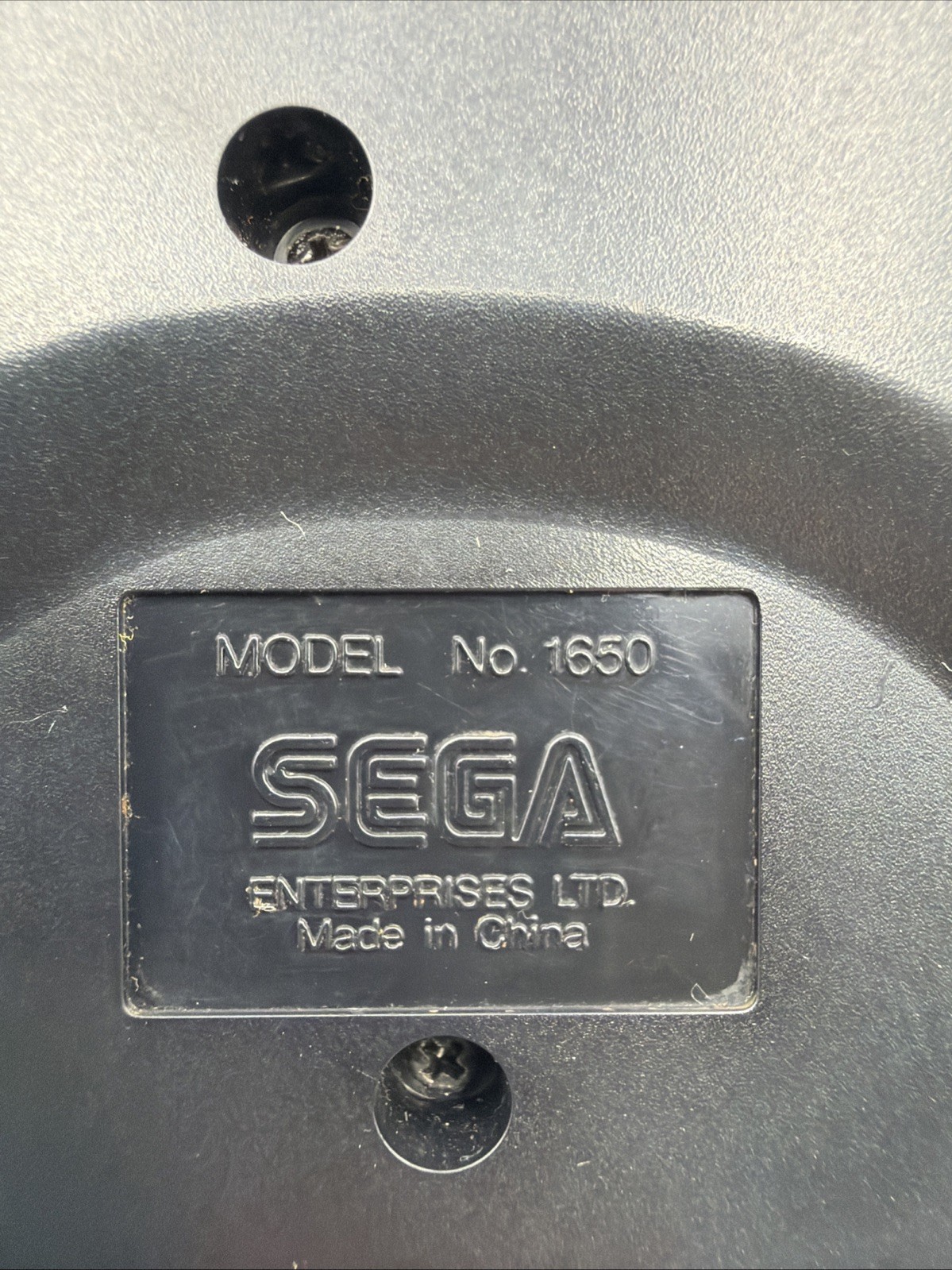Sega Genesis 3 Button Control Pad Controller W/ Box MK-1650 UNTESTED Vintage