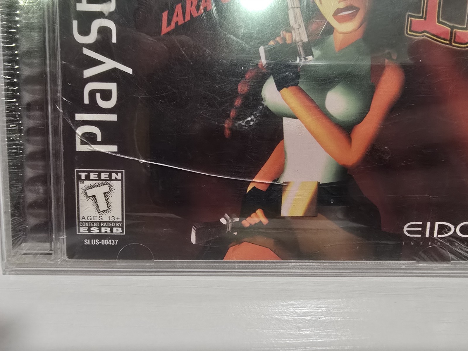 Tomb Raider 2 II Playstation 1 Black Label PS1 (VERY RARE, BRAND NEW SEALED)