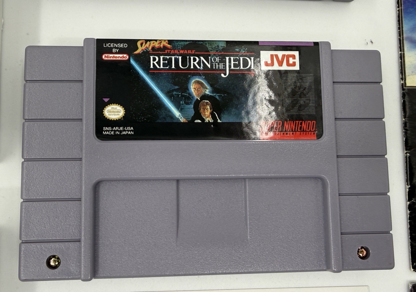 CIB Super Star Wars Trilogy SNES LOT Empire Strikes Return Jedi Fast Free Shipng