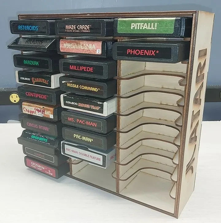 Atari 2600/7800 Cartridge Holder – Holds 30 Games