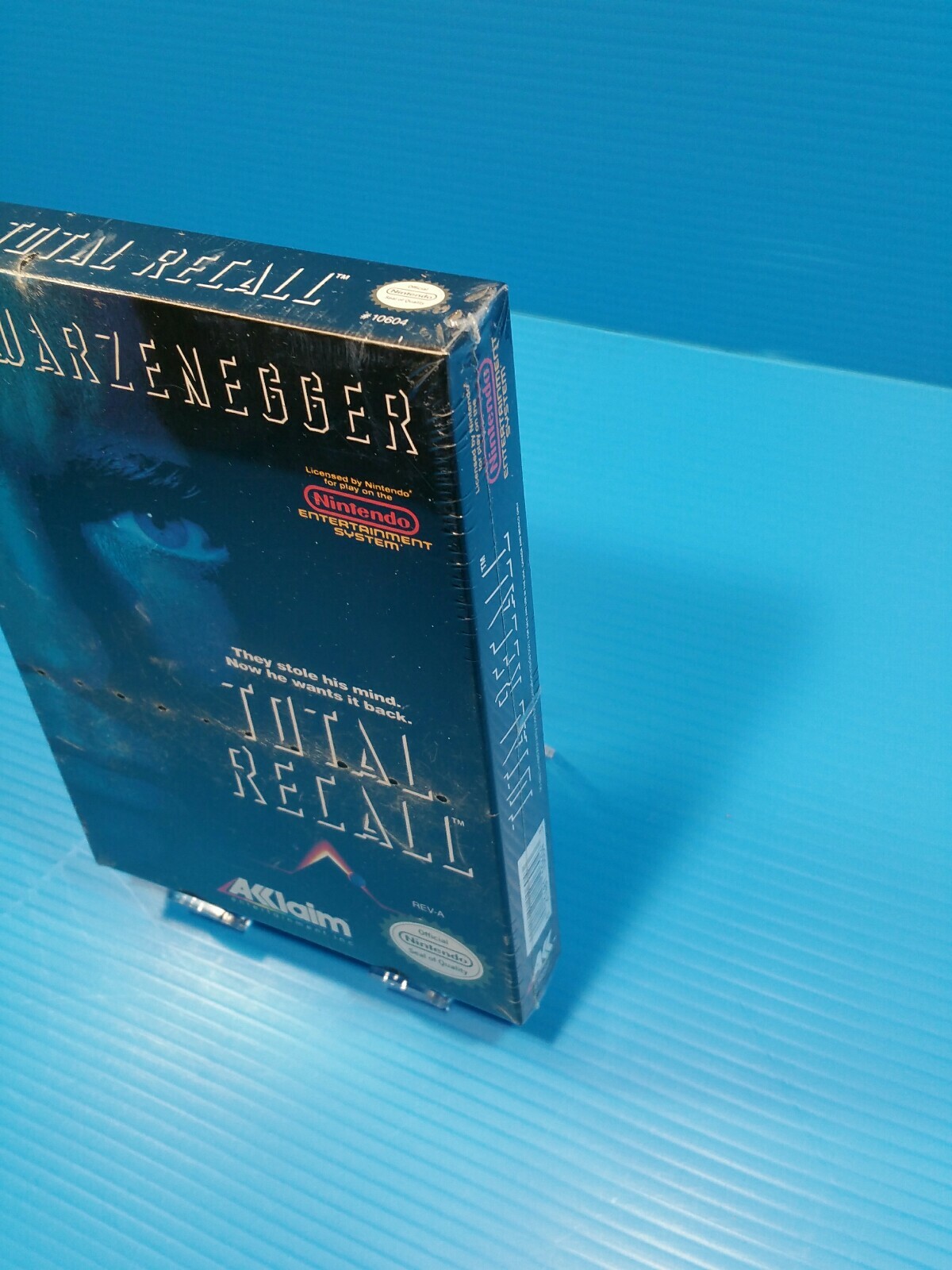 Brand New, Factory sealed. H-Seam, Nintendo NES Total Recall game. Look at pics