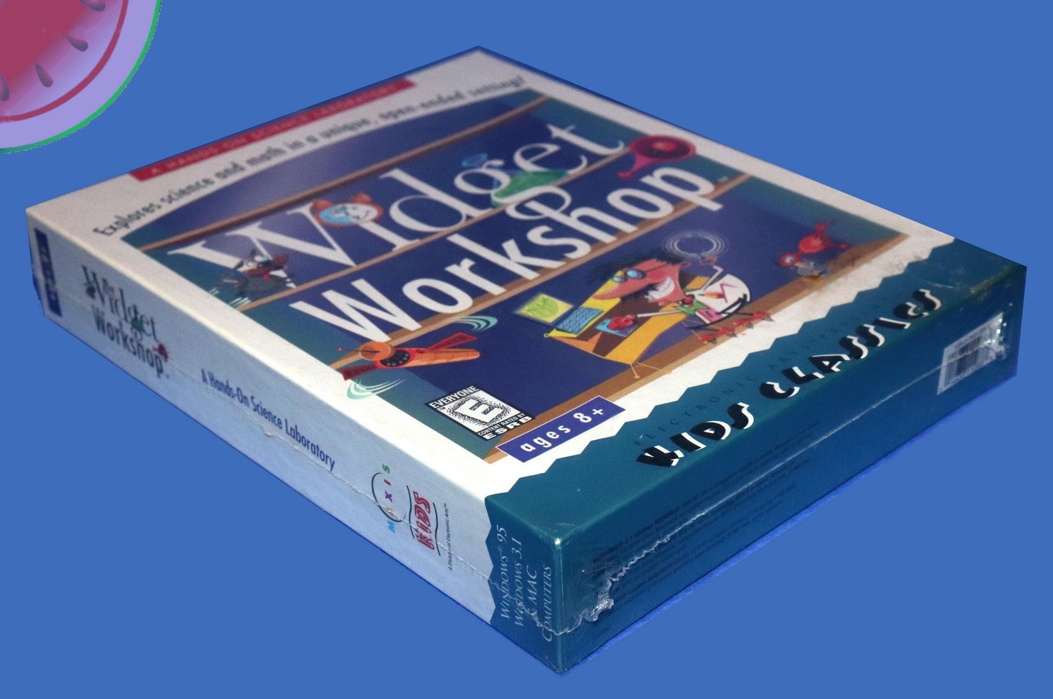 NEW Maxis Kids Big Box Game WIDGET WORKSHOP PC MAC Windows 95 CD ROM Home-School