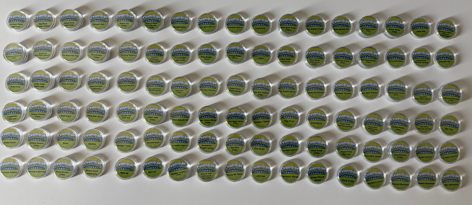 Skylanders NFC Coins Swap Force / Characters / Magic Items