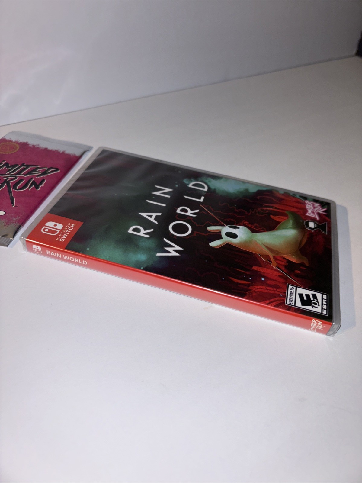 NEW RAIN WORLD U.S. ESRB & LIMITED RUN GAMES TRADING CARD BOOSTER PACK SWITCH!