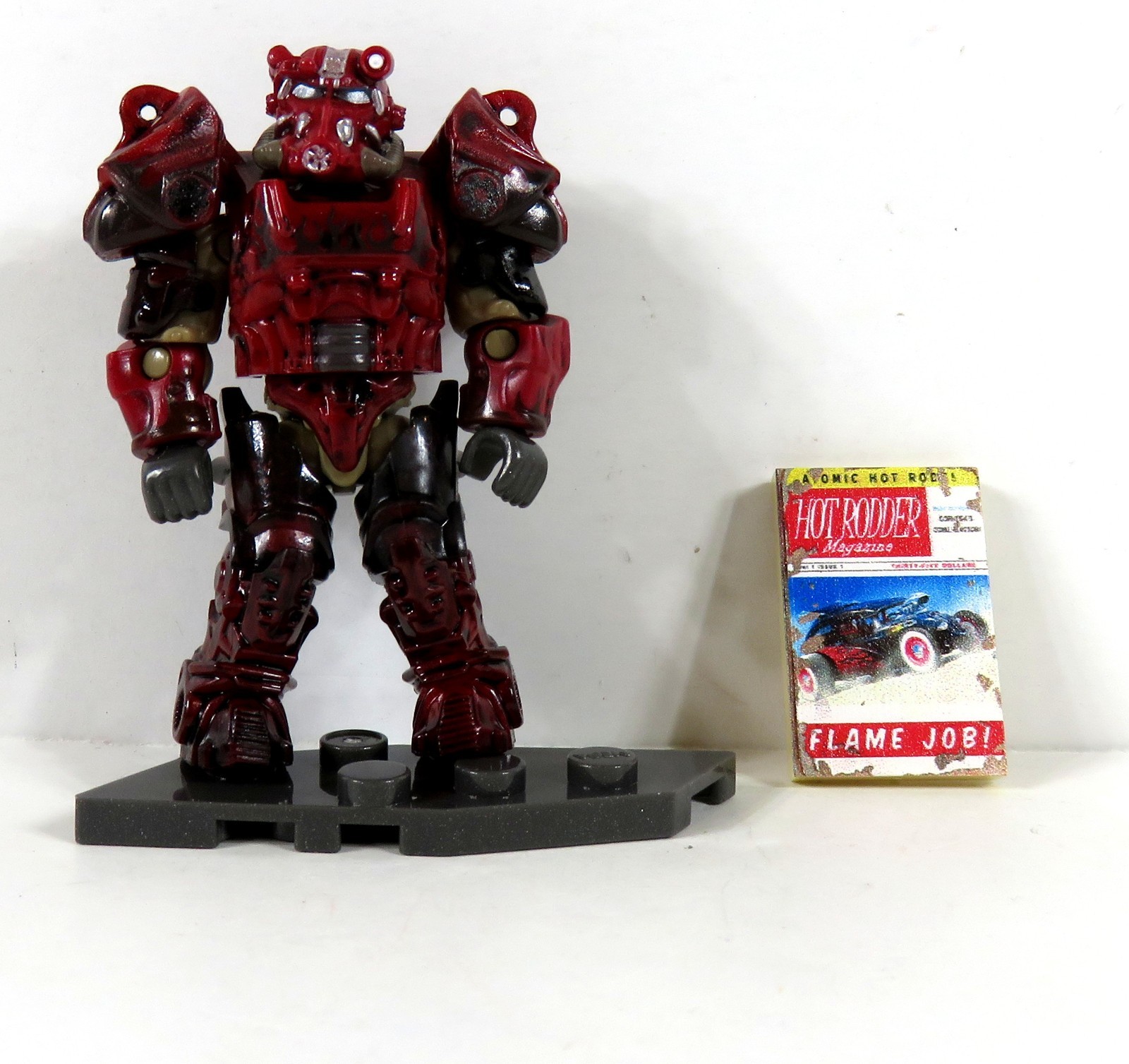 MEGA Construx Fallout T-60 Power Armor Hot Rod Rodder Figure Only