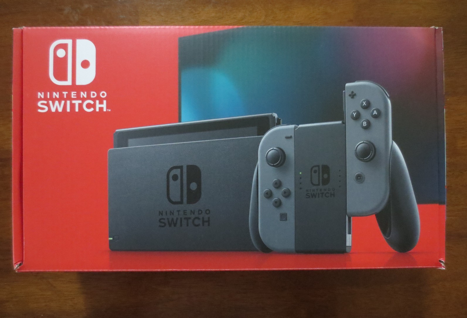 Nintendo Switch HAC-001(01) Console Bundle (Gray Joy-Cons) 128GB + Case