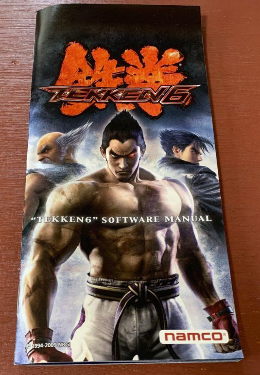 Tekken 6 PSP PlayStation Portable Bandai Namco Action Game with Case Japan