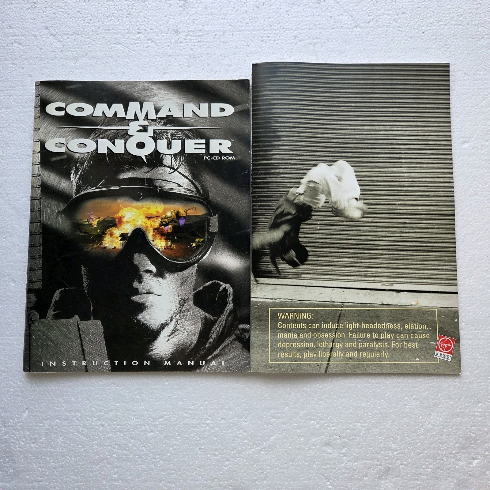 Command & Conquer PC Game Big Box Vintage Floppy Disk Included Mint Disks