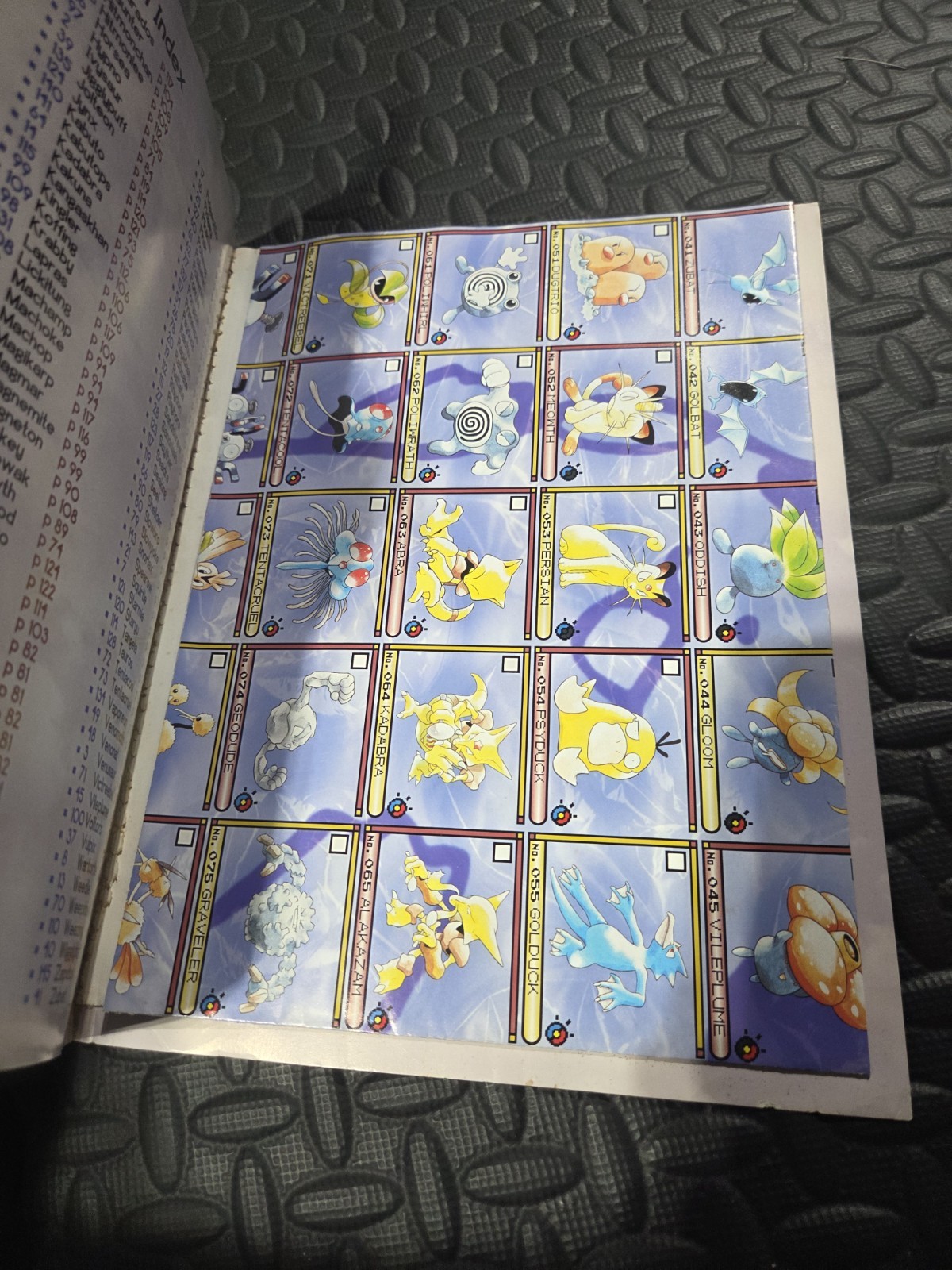 Pokémon Special Pikachu Edition Perfect Guide Red Yellow Blue W/ Poster