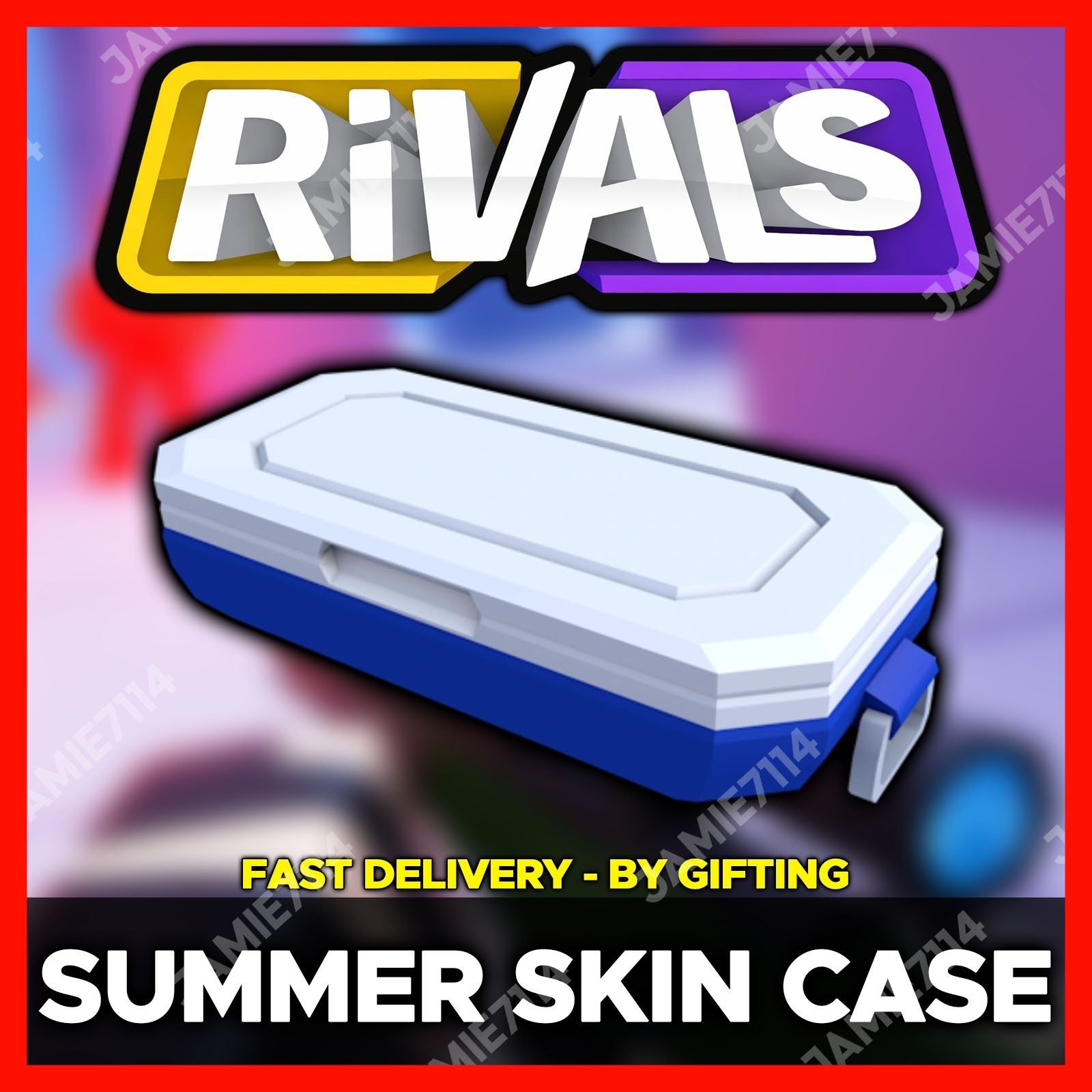 RIVALS 🔥 SUMMER SKIN CASE‼️CHEAP & FAST SERVICE ‼️