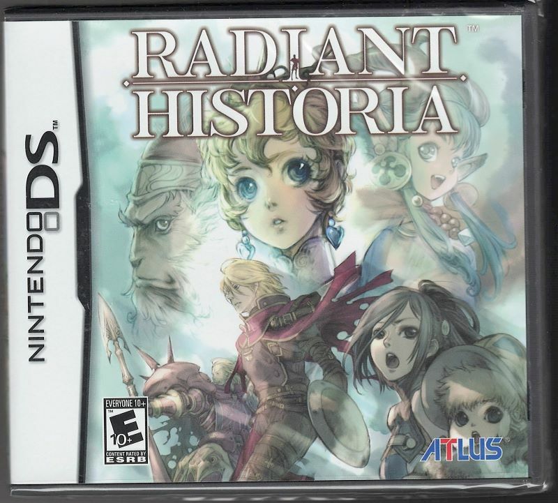 Radiant Historia NDS (Brand New Factory Sealed US Version) Nintendo DS, Nintendo