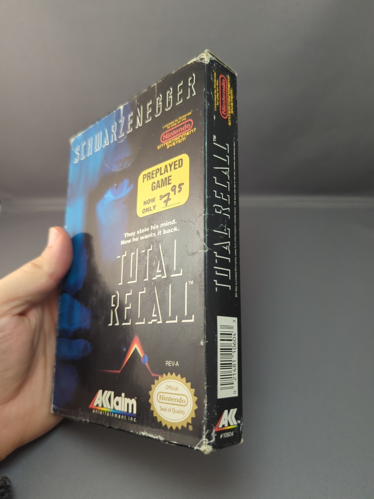 * Total Recall (Nintendo Entertainment System NES, 1990) Complete CIB