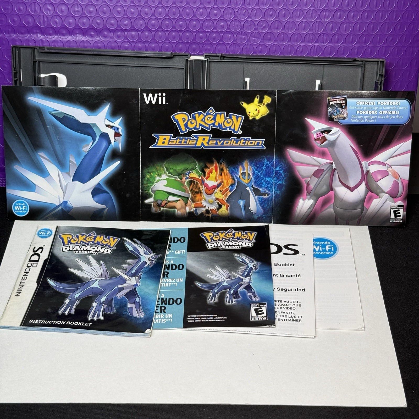 Pokemon Diamond Version Authentic [Nintendo DS – CIB] Complete Game Case Inserts