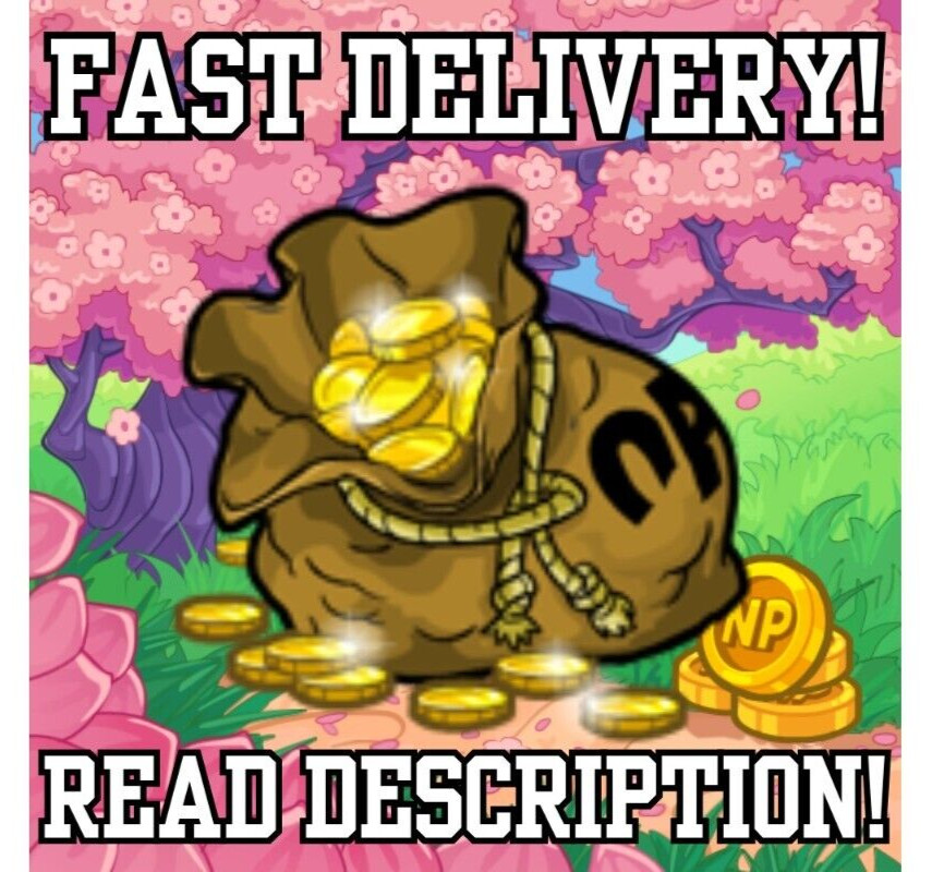 Neopets – 50,000,000 Million Neopoints – Virtual items – Safest + Fastest