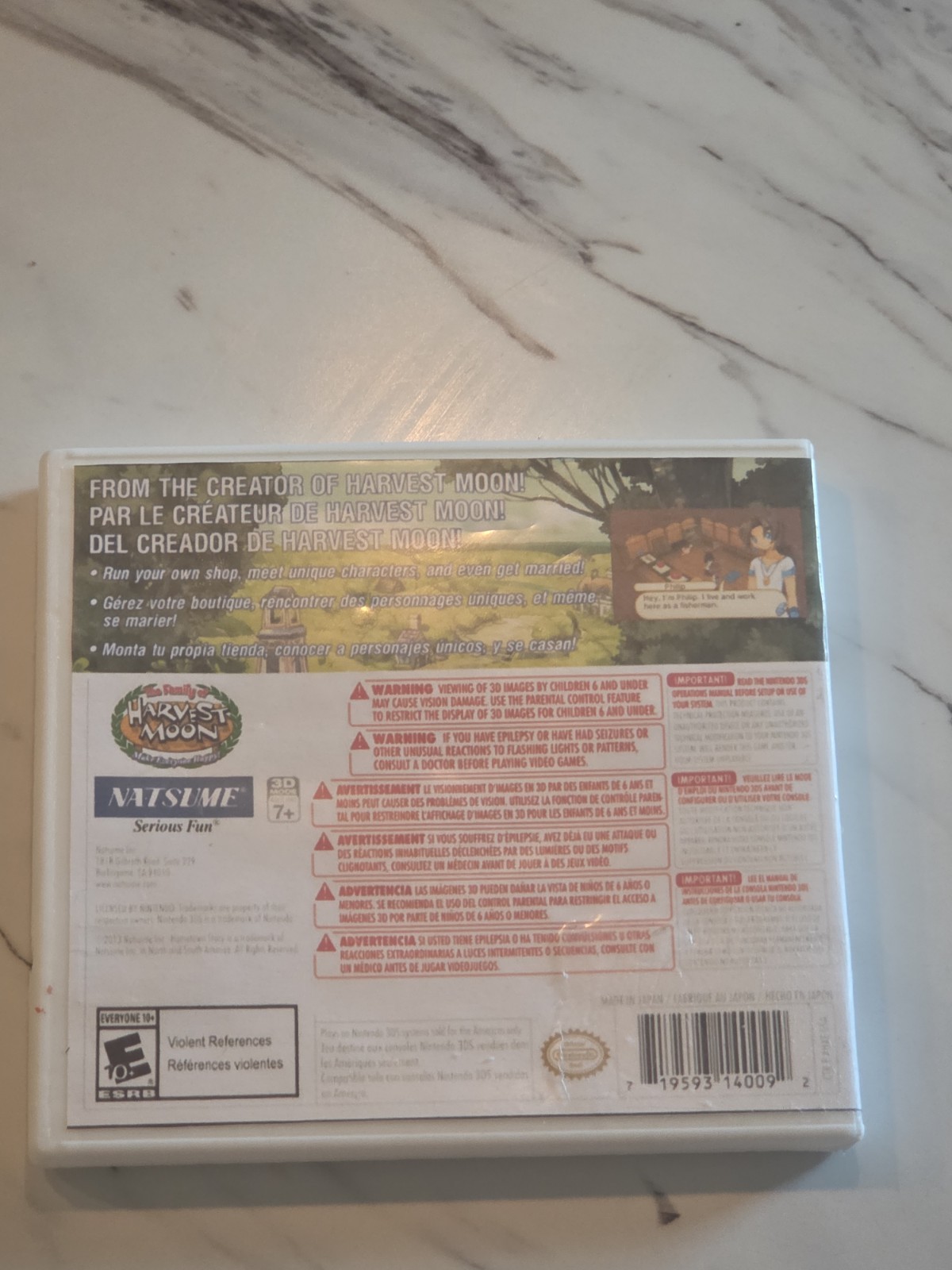 Nintendo DS & 3DS Life Sim Bundle: Fantasy Life, Harvest Moon Island of…