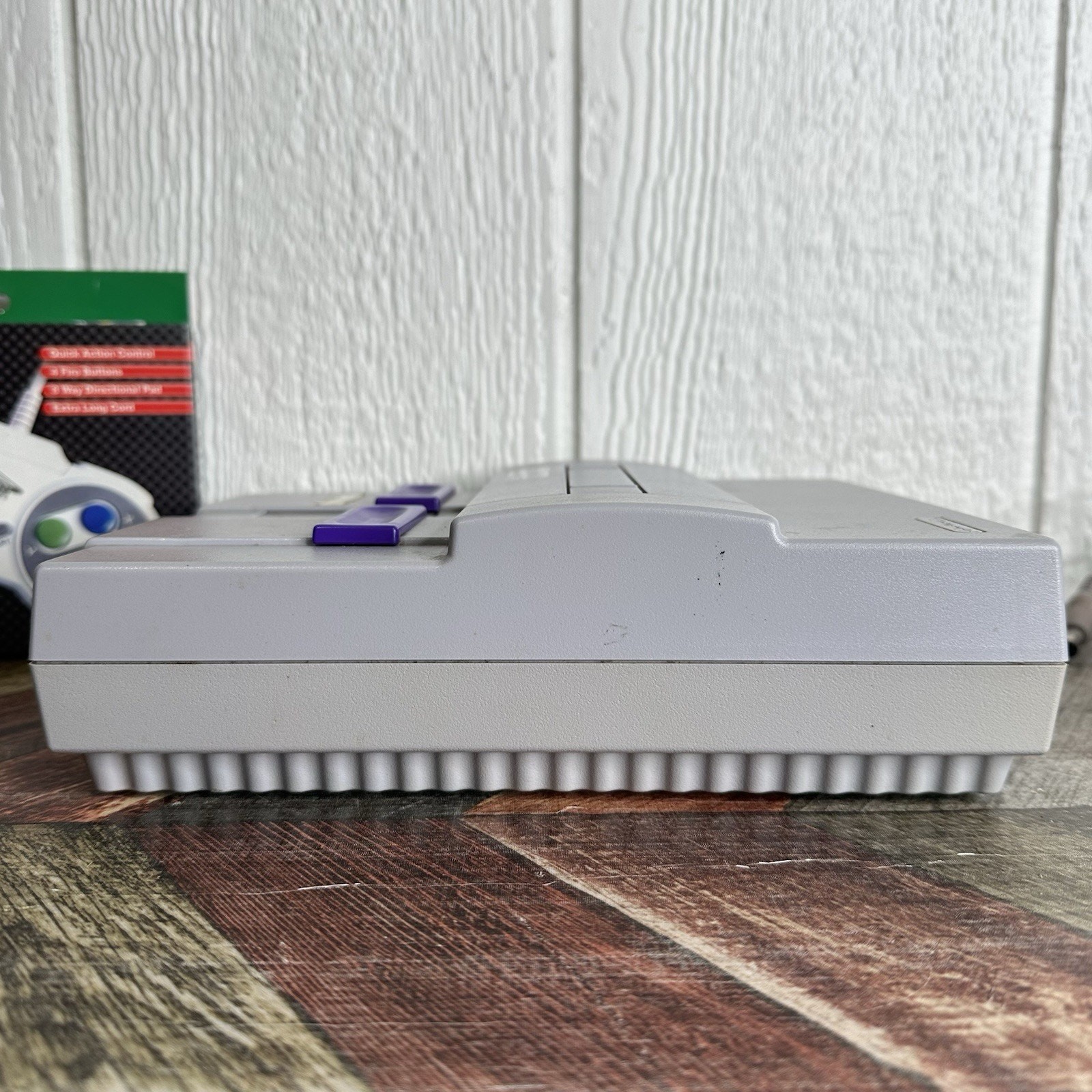 Super Nintendo SNES Console SNS-001 Bundle w/ Lemmings & Cleaning Kit + 2 Contls