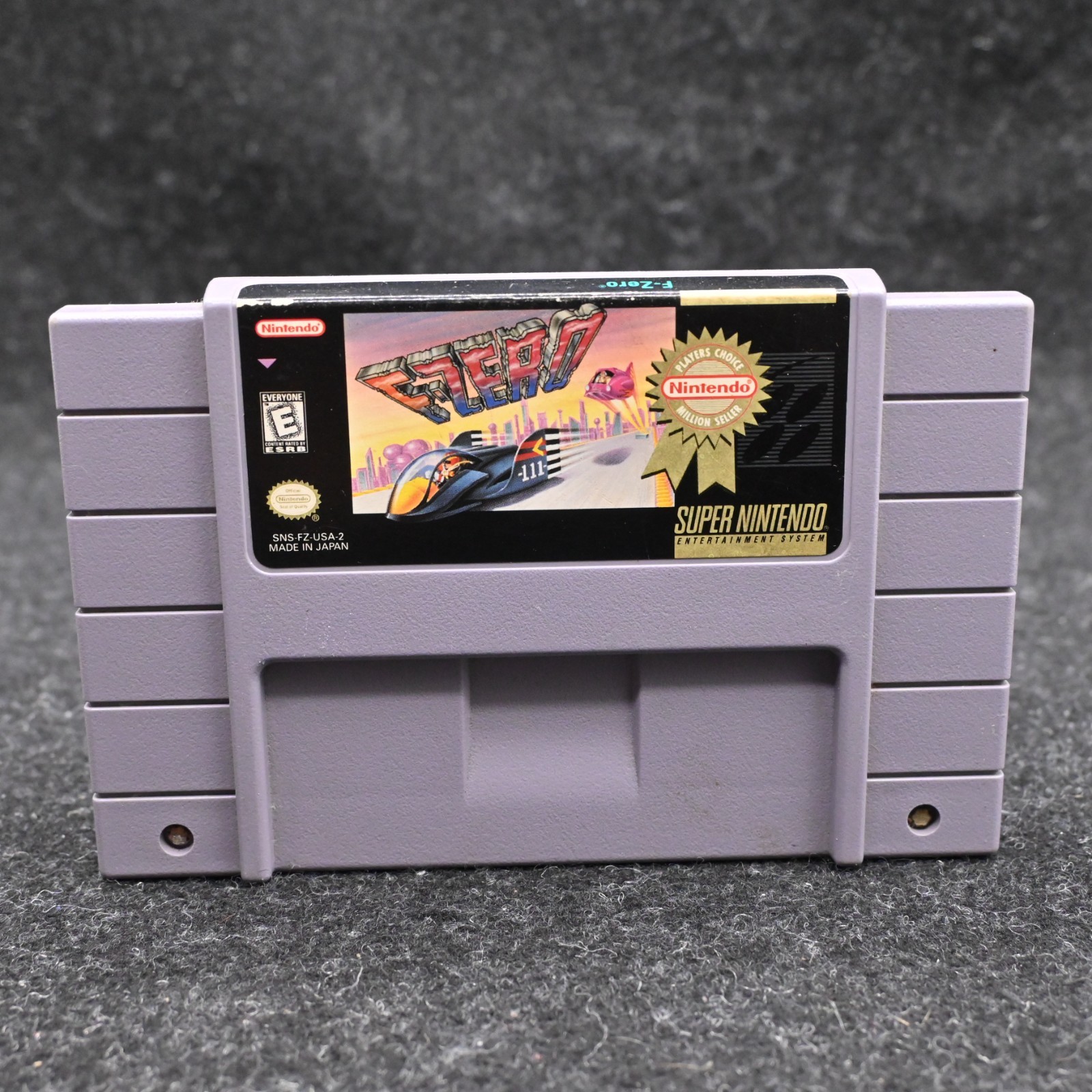 Nintendo F-Zero Nintendo SNES Game Cartridge NTSC-U/C (US/Canada)