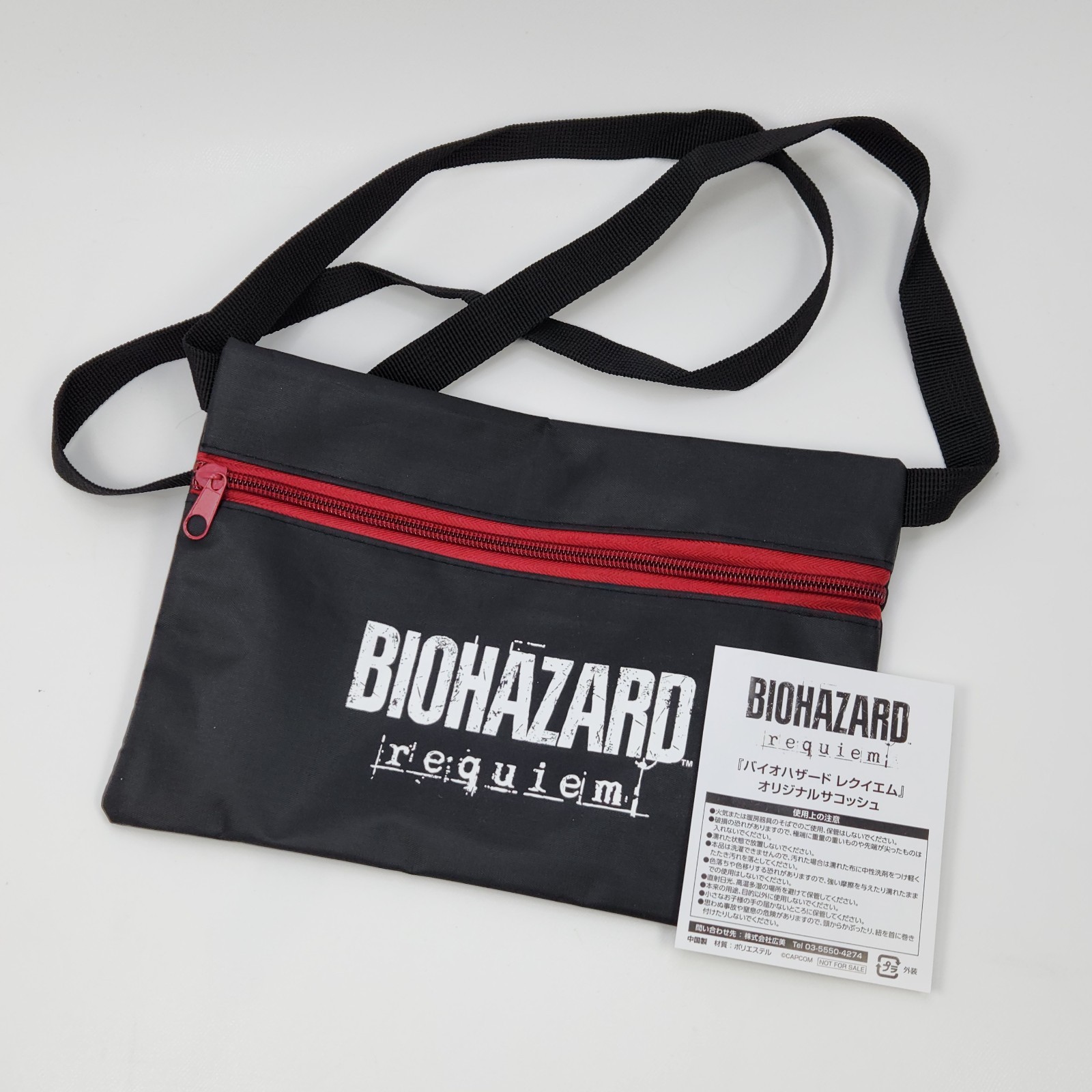 BIOHAZARD Requiem Sacoche Bag Resident Evil TGS 2025 Capcom Promo Not for Sale