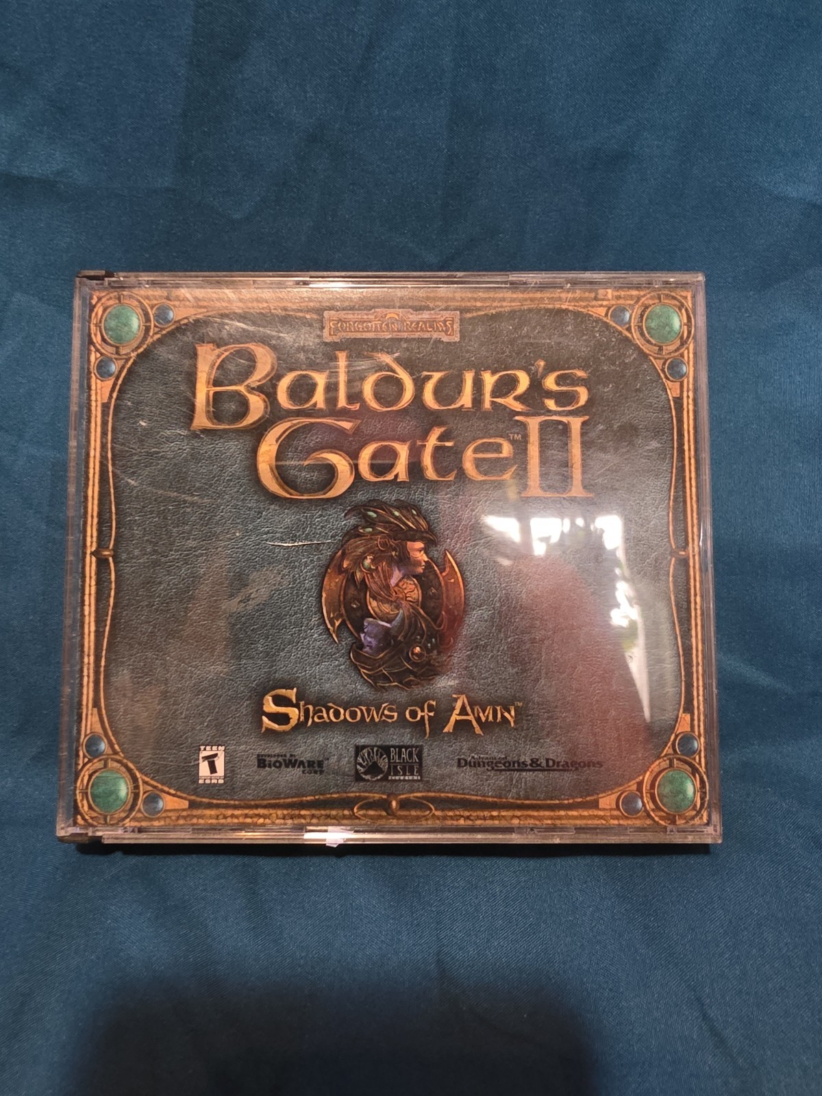 Baldur’s Gate 2 II: Shadows of Amn (PC, 2000) 4 Disc Set VG Complete Rare