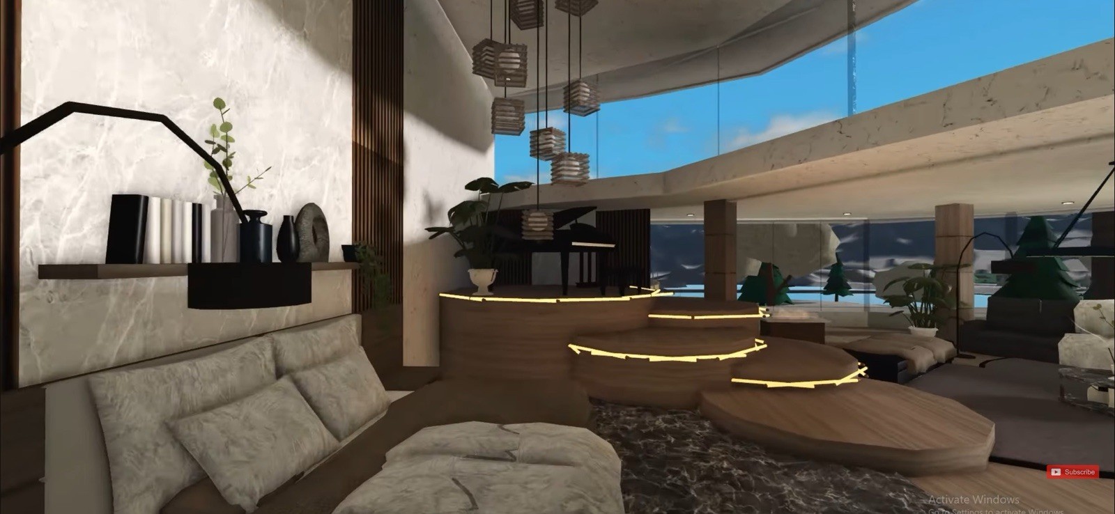 MEGA MODERN MANSION BLOXBURG.CHECK DESCRIP.FAST BUILDER FOR AFFORDABLE PRICE