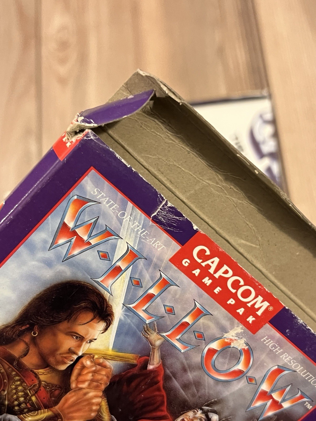Willow (Nintendo NES, 1989) CIB Complete w/ Poster Tested Works Capcom
